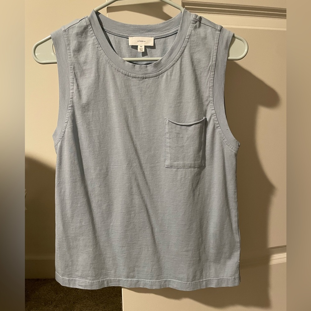 Light blue Pocket Tank